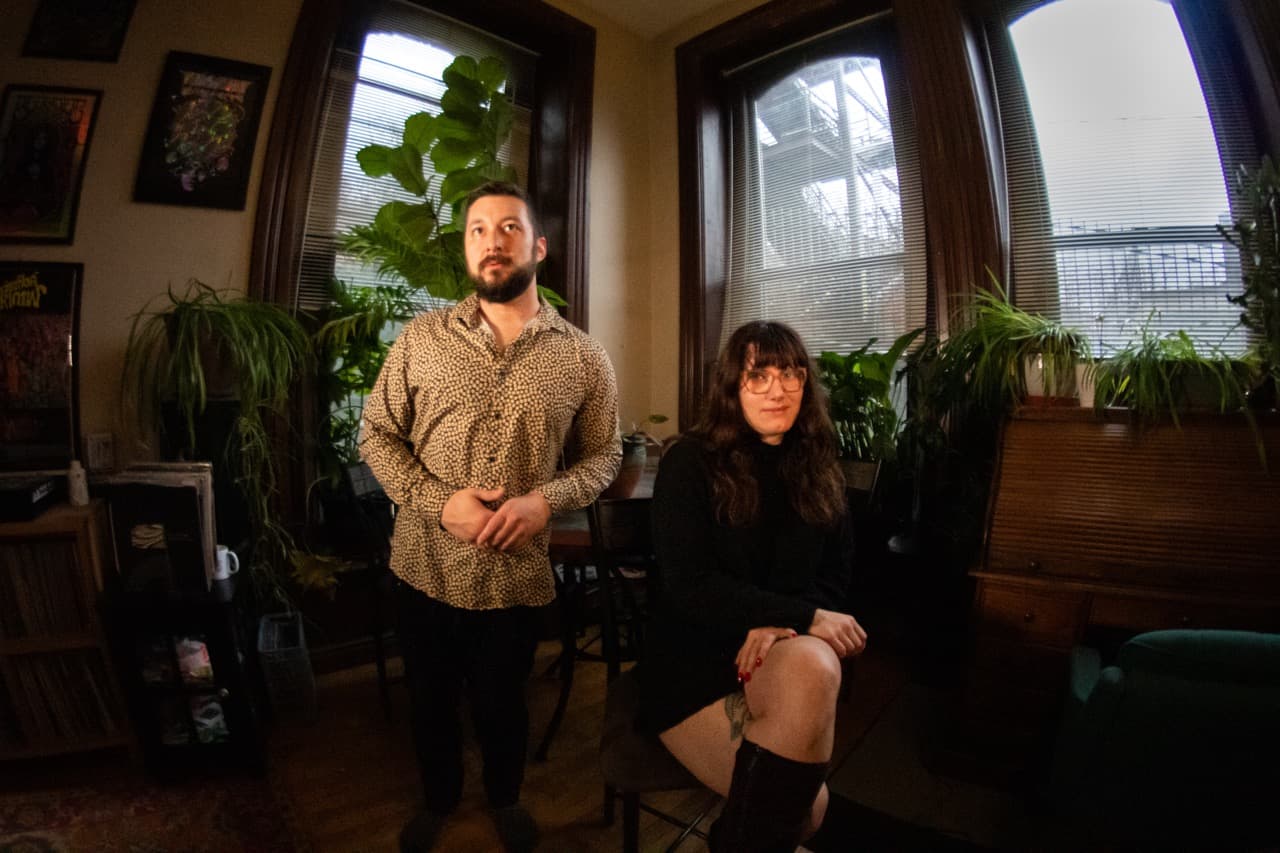 Brian Conway and Emma Riva